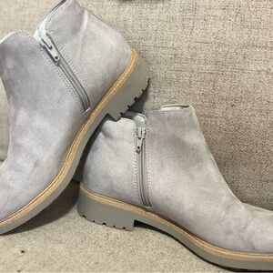 Esprit Gray Ankle Boots
